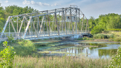 The Story Behind This Photo - H.D.R. 135th Street Bridge, Romeoville, Illinois