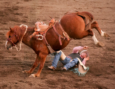 The Story Behind This Photo - The Rodeo in Cody, Wyoming